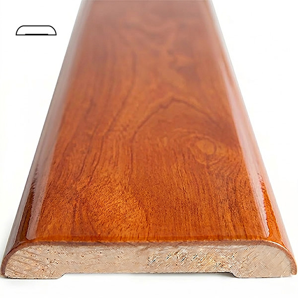 Pircher Coprifilo Liscio in Legno Lucidato Ciliegio MM10X70X2500 - PIRCHER OBERLAND - Immagine 2